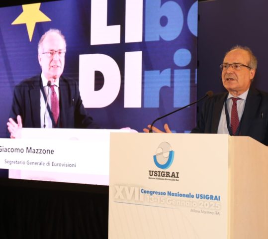 Congresso usigrai 2025 | Intervento di Giacomo Mazzone