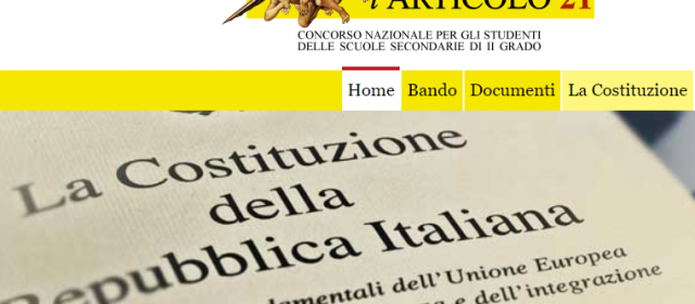 Le scuole vincitrici del concorso di Articolo 21 ed Eurovisioni “Rileggiamo l’Articolo 3 della Costituzione”